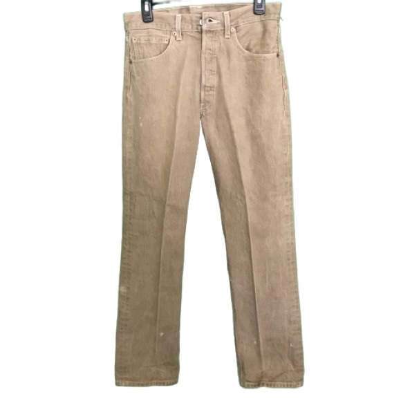 levis 501 shrink to fit khaki